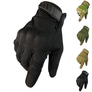 

Camouflage Tactical Gloves Military Army Paintball Airsoft Shooting Full Finger Gloves Anti-skid Climbing Hiking Gloves