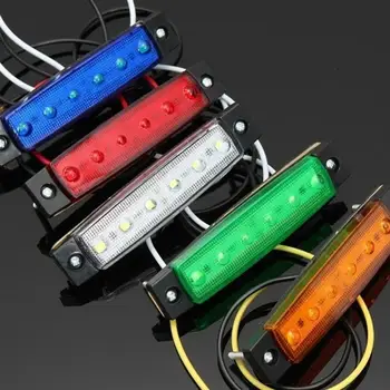 

LED light SMD 24V White Red Orange Truck Trailer Pickup Side Marker Indicator Lamps Caravan Tractor Kart