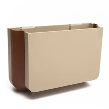 E-FOUR ящик для мусора на заднем сиденье автомобиля, складное пластиковое ведро для хранения, автомобильные аксессуары для интерьера, крепление на заднее сиденье, мусорное ведро для автомобилей