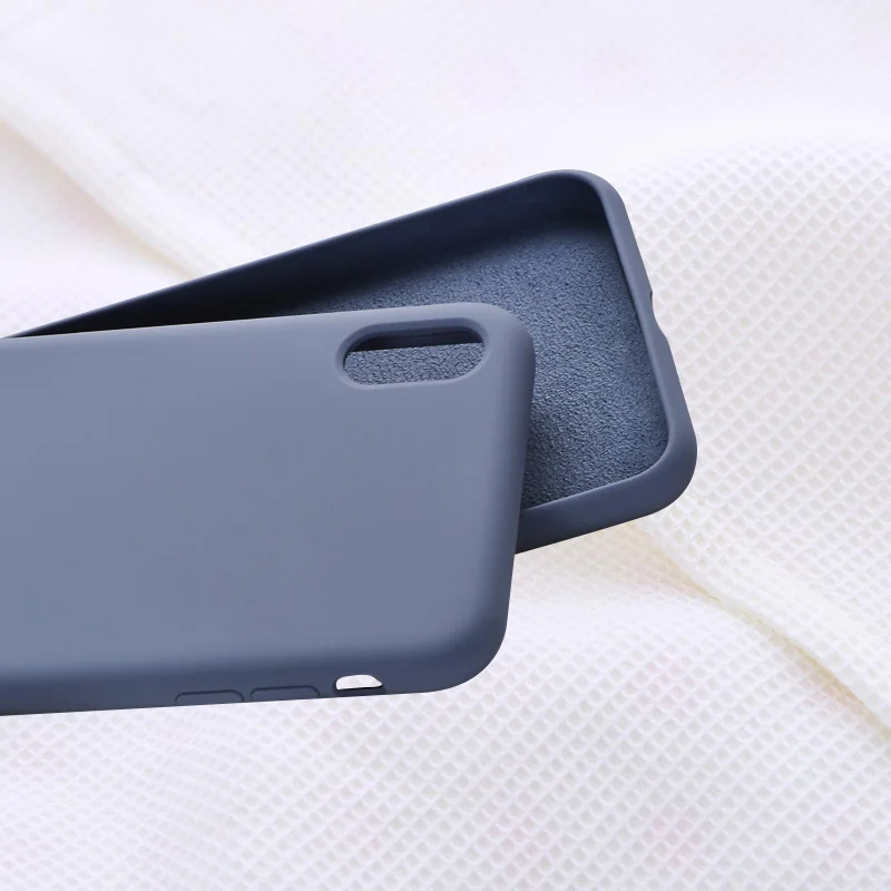 Тонкий Мягкий Роскошный чехол для iPhone 7 8 6 6s Plus Оригинальный жидкий силиконовый