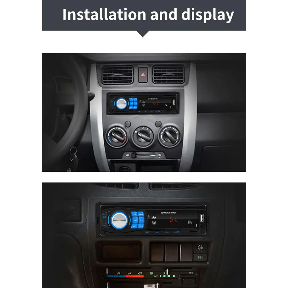 Автомобильный SWM-8013, 1din12в, Bluetooth, стерео, авто радио, автомобильное радио в тире, FM, Aux вход, приемник, SD, USB, MP3, MMC, WMA, автомобильный аудио плеер