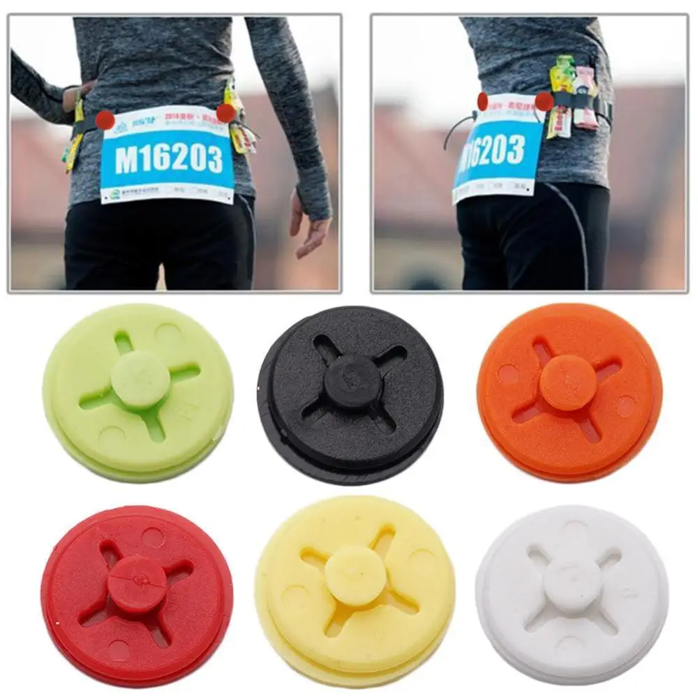 

Triathlon Marathon Running Number Number Fixing Number Clip Bibs Running Trail Run Cloth Belt Buckle Cloth Bag Accessories