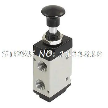 

2/3 Way Hand Push Pull Operation Pneumatic Solenoid Valve 1/4"PT