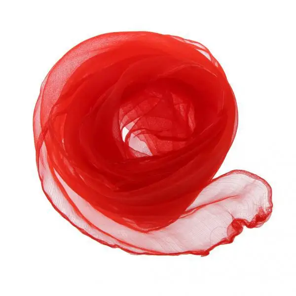 Red Dance Tulle Face Veil Kids Dancing Kerchief Bag Key Decor | Тематическая одежда и униформа