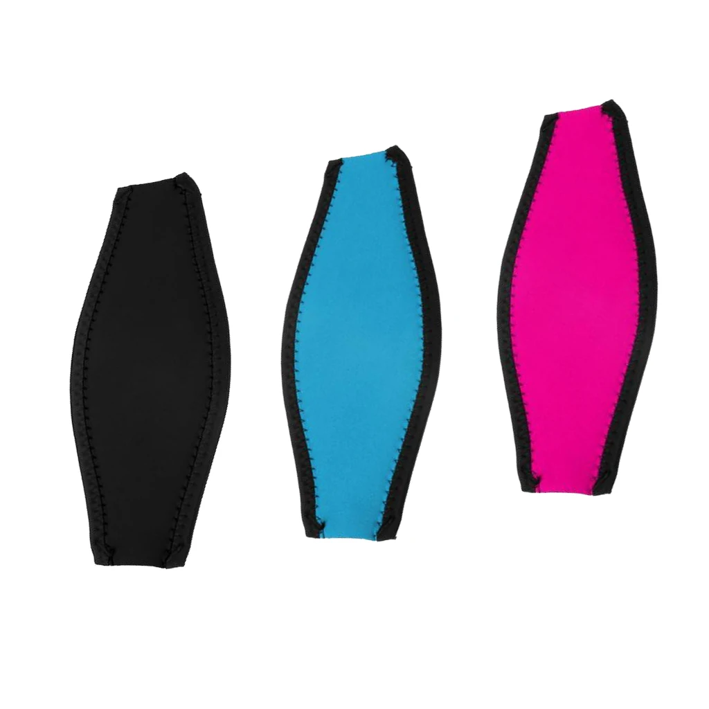 3PCS Universal Neoprene Scuba Diving Snorkel Comfort Mask Strap Wrap Cover
