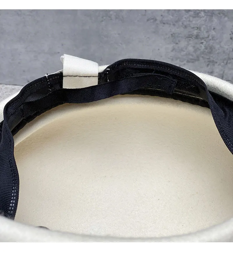 Waliicorners Elegant Beret Bonnet Enfant Bone Cape Church Hats 100% Wool Felt Fedora Hat 13 H77c815a41d7747fe9e4fbdb1d2e5cd117