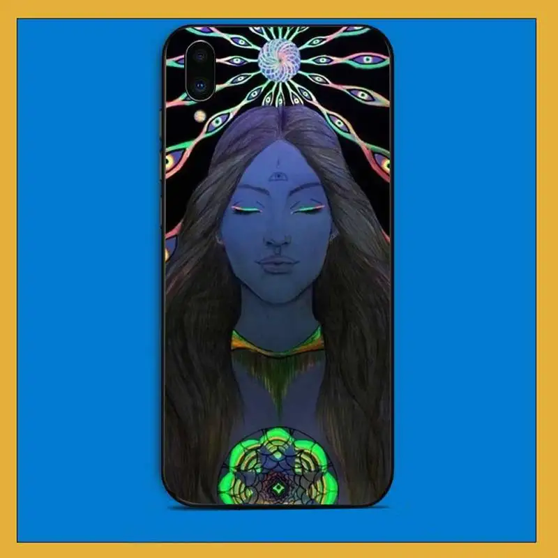 TOPLBPCS психоделические рисунка клиента чехол для телефона Vivo Y91C 31 53 19 11 17 81 55 66 69 71 V11