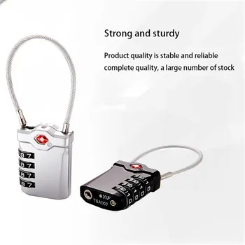 TTLIFE Master Lock TSA Locks Smart Combination Lock for Travel Luggage Suitcase Anti-theft Code Padlock Customs Password Lock