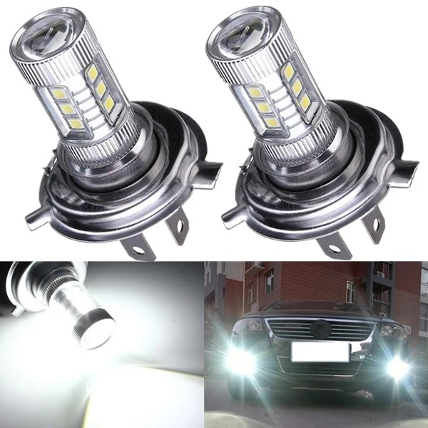 Высококачественные светодиодные гаджеты 80 Вт белые высокие низкие светодиодные противотуманные лампы для автомобиля дневные ходовые огни(чистый белый