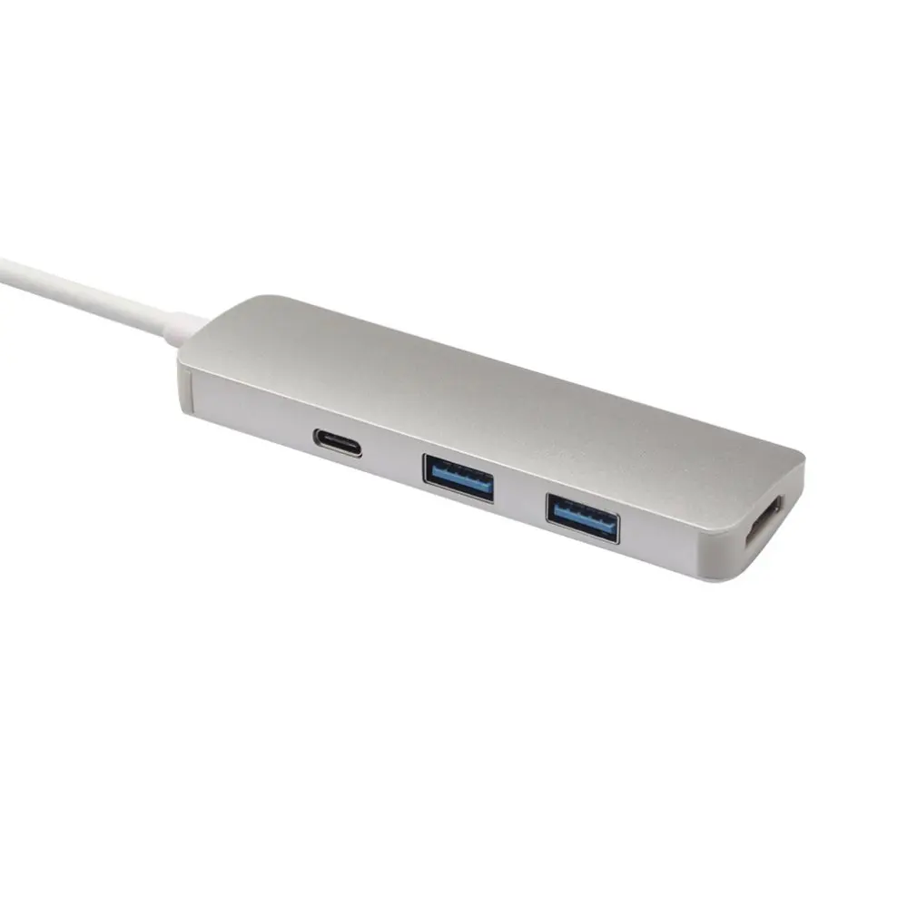 Конвертер адаптер Usb 4 в 1 концентратор Usb 3,0 Hdmi 4 K Тип C с быстрой зарядкой Pd подключен Usbc для Matebook