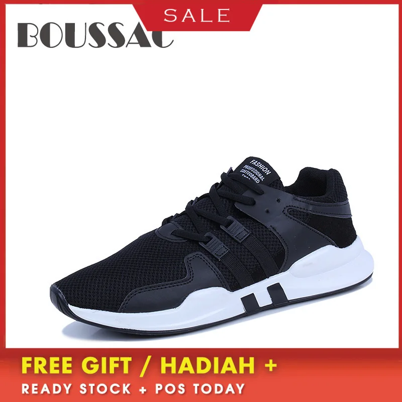 

Boussac 2019 Men's Simply Style Running Shoes Mesh Breathable Non-slip Outdoor Walking Jogging Shoes Durable Versatile Sneakers