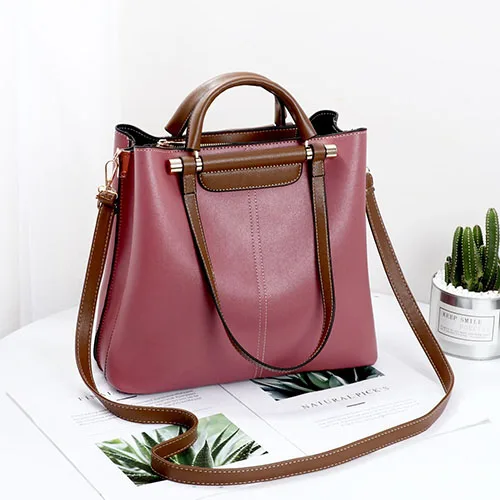 

2019 New Bag Female Korean Version Of The Stereotype Sweet Fashion Handbags Messenger Shoulder Bag