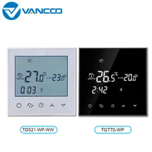 Термостат 220 В температура контроллер цифровой вода отопление тепло пол терморегулятор беспроводной контроллер