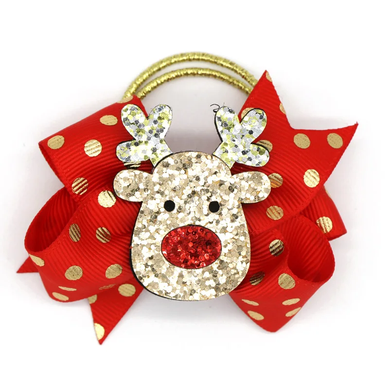 Elk Hairband 1 шт., аксессуары для рождественской вечеринки, аксессуары для волос, заколки для волос Санта-Клауса, снеговика, заколки для волос, повязки на голову для детей - Цвет: Elk Hairband
