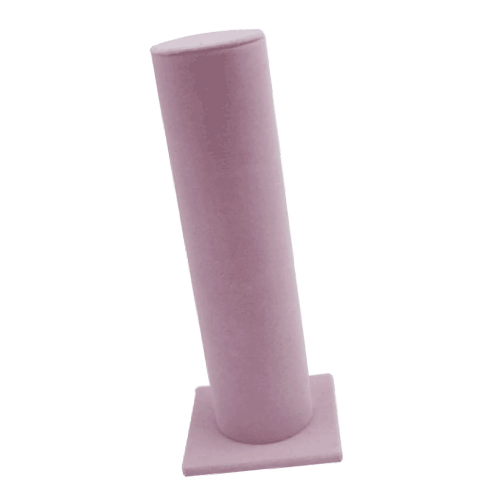 hair tie shop holder Velvet Vertical Jewelry Bracelet Display Stand Bangle T-Bar Display Holder headwear display stand 