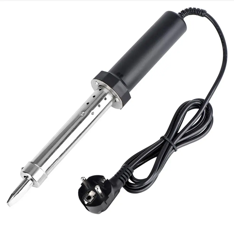 Черный JCD 300W 200W 150W паяльник 220V регулируемая температура высокой мощности коммерческое производство паяльная сварочная паяльная медная насадка - Цвет: Черный