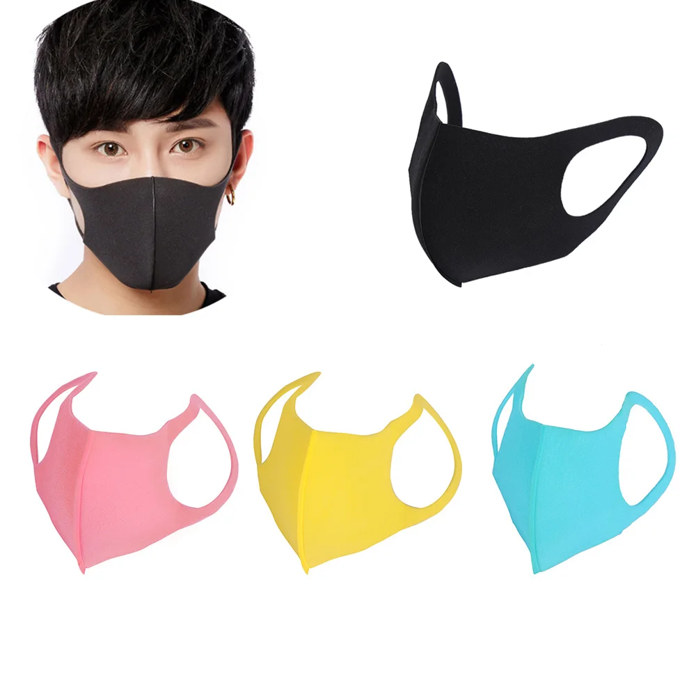 Лидер продаж, 3 шт./лот, противопылезащитная маска для лица и рта, PM2.5, респиратор, пылезащитный, антибактериальный, моющийся, многоразовые удобные маски