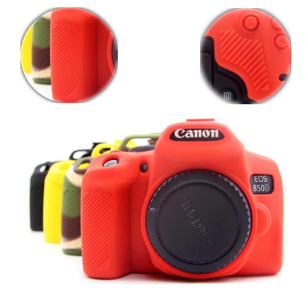 Migliore Custodia Protettiva In Gomma Per Custodia In Silicone Per Fotocamera Canon Eos 850D T8I Kiss X10I Dslr