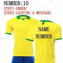 Футбольные Футболки для мальчиков; футбольные костюмы в бразильском стиле; детские спортивные костюмы; детские футбольные комплекты на заказ; Униформа; Бесплатные Носки