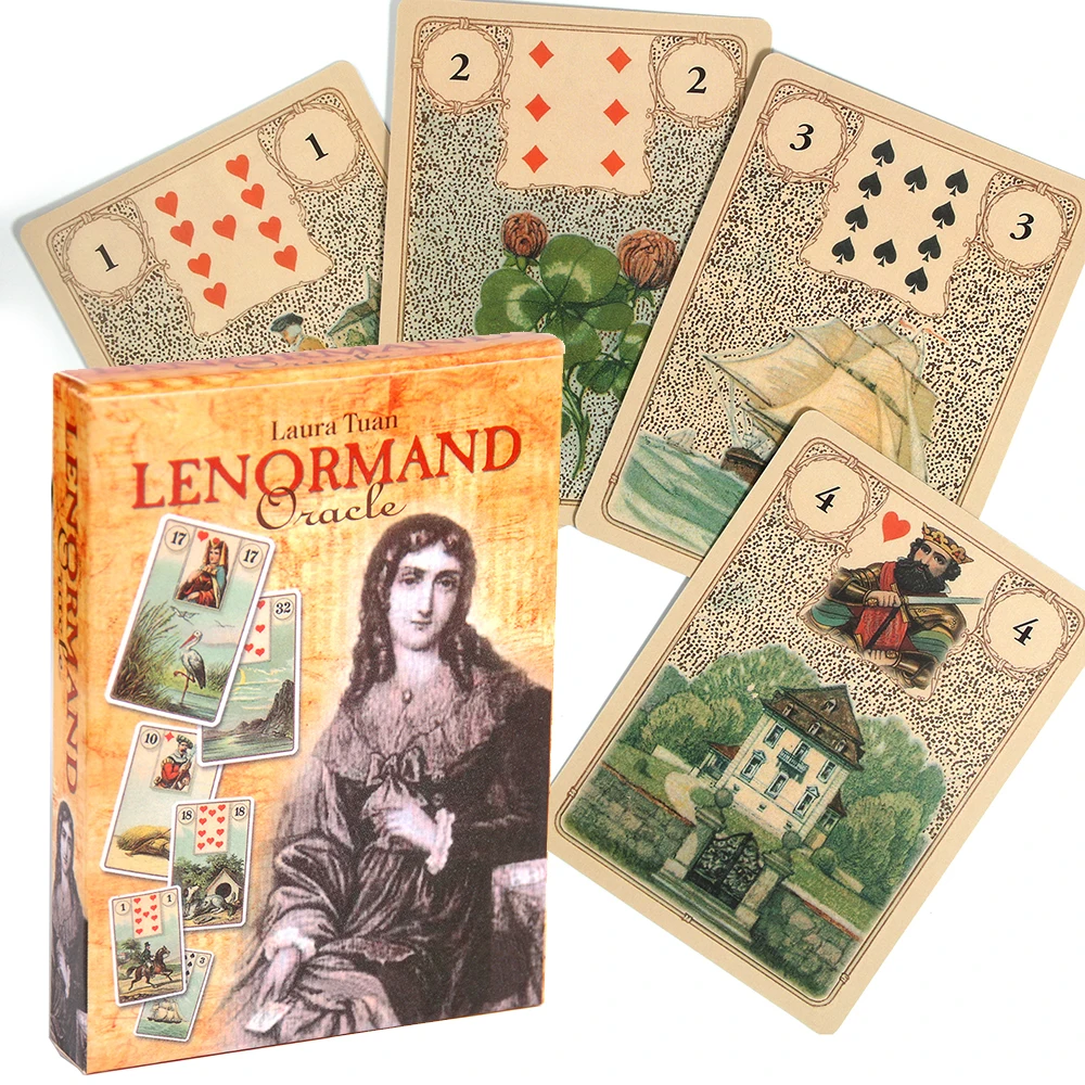 Lenormand карты с надписью любовь романтические игровая колода Таро - Цена: 201,01 - 311,77 руб.