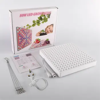 

LED Grow Light 50W 225LED White Red Blue Light For Garden Greenhouse Hydroponic Special Spectrum Hanging Plant Grow Light