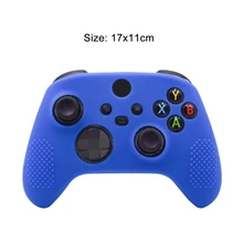 

Soft Silicone Protective Case Shell Cover Skin For -Xbox Series X S Controller Gamepad Game Accessories