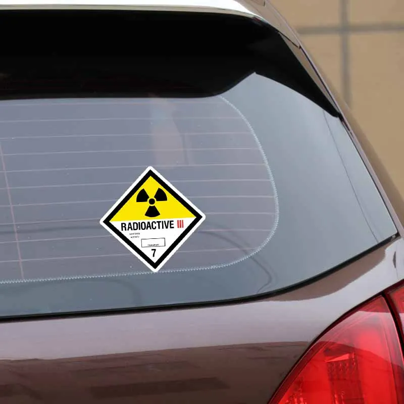 YJZT 10 см * радиоактивные фотообои автомобильные наклейки на окна|car sticker|car window decalscar