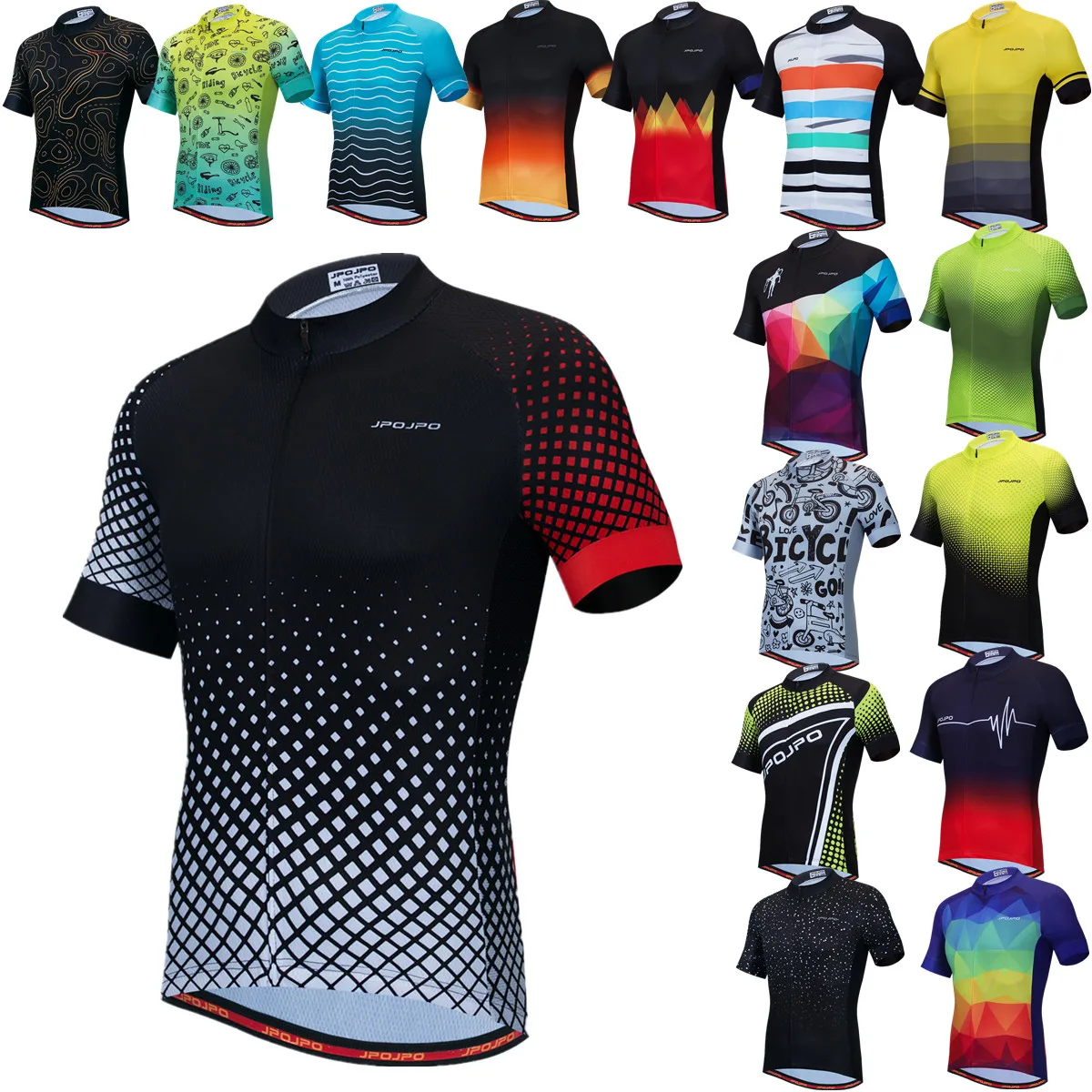 

Pro Cycling Jersey Men Summer Breathable MTB Bike Clothes Short Sleeve Bicycle Clothing Hombre Ropa Maillot Ciclismo