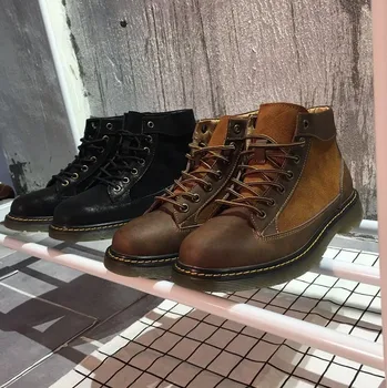 

Martin boots male color matching of new fund of 2020 autumn winters