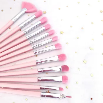 

12-Piece Make-up Brush Set Professional Full Set of Eye Makeup Tools Soft Hair Beginners Nose Silhouette Eye Shadow Brush