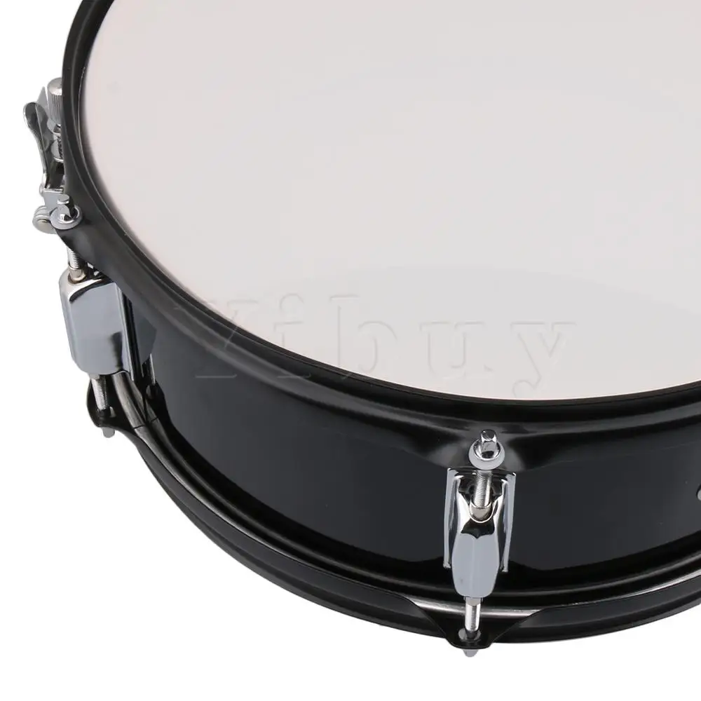 Черный барабан Snare из нержавеющей стали 14 дюймов музыкальный инструмент