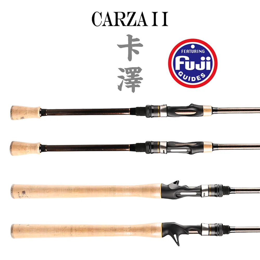 Японское спиннинговое удилище Fuji carbon ML M power 1 98 м ультралегкое с деревянной ручкой