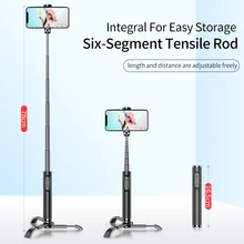 KYCXD штатив монопод селфи палка Bluetooth сплав фото live мобильный телефон Универсальный bluetooth пульт дистанционного управления селфи палка