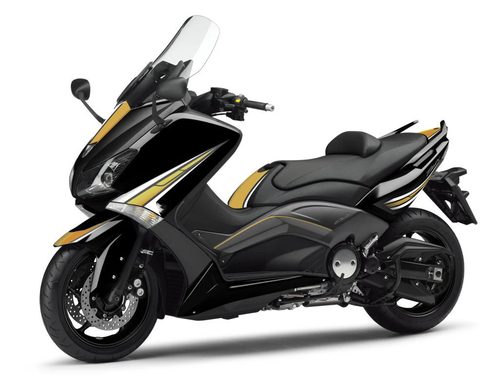 Для TMAX530 2012 2013 12-16 универсальная наклейка-держатель для мотоцикла Наклейка для тела Эмблема Наклейка s Серый Золотой A - Цвет: Gray gold B