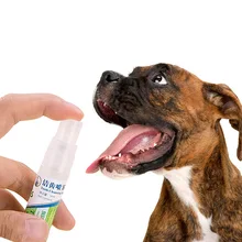 14 мл ПЭТ освежитель дыхания спрей собака очиститель зубов свежее дыхание полоскание рта нетоксичный Здоровый Уход за зубами