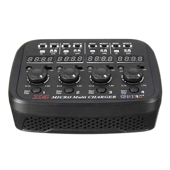 

RCtown HTRC X4 Micro Multi AC/DC 24W 1.5A 1cell 1S 3.7V Lipo LiHV Charger For RC Models Toys Accessories
