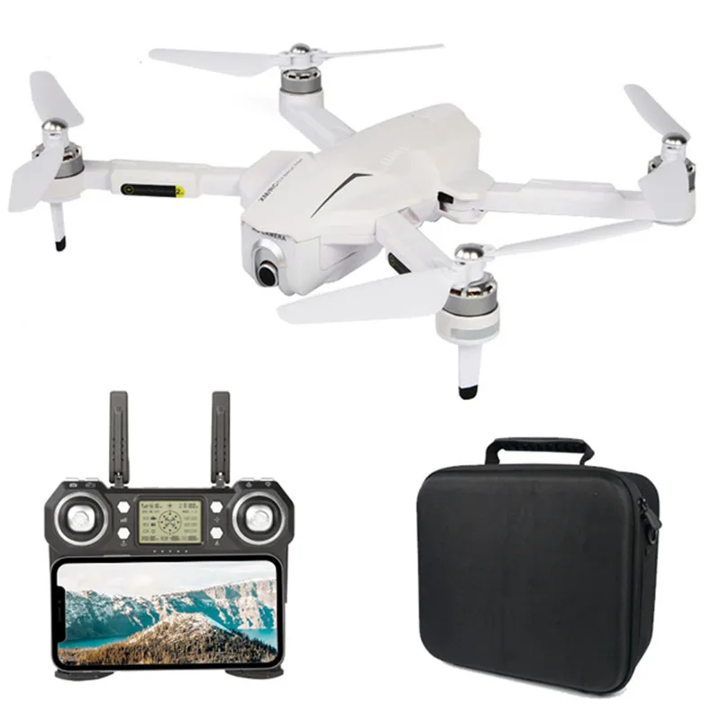 1000 м складной Квадрокоптер Дрон 4K с ультра камерой HD 5G wifi FPV RC Дрон gps бесщеточный мотор Квадрокоптер VS E520S F11 SG906 - Цвет: 4K White Storage Bag