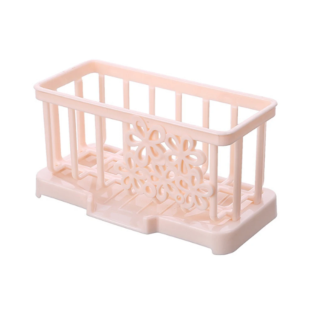 light beige Полка для товаров, пластиковый держатель для посуды, стеллаж для хранения, 4 цвета, для кухни, ванной, дома, Бытовые аксессуары - Цвет: light beige