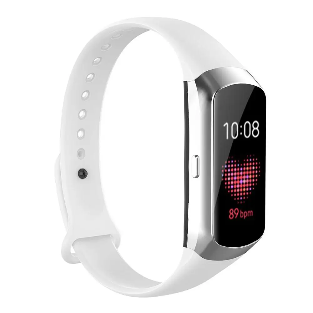 Силиконовые спортивные часы ремешок на запястье ремешок для samsung Galaxy Fit SM-R370 смарт-браслет Ремешки для наручных часов аксессуары