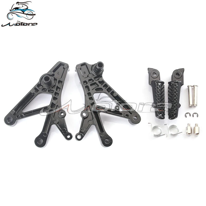 Спереди подножки для ног педали кронштейн для CBR600 F4 CBR600F4 1999-2000 CBR600F4I CBR600 F4I 2001-2006