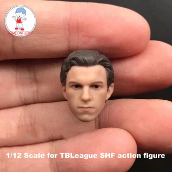 

1/12 Scale Spiderman Head Sculpt with Shf Connector for 6 Inches TBLeague Action Figures