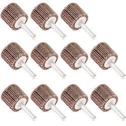 Fashion20 – roue à lamelles montée en oxyde d'aluminium, grain 80, pour perceuse, outil de meulage abrasif 