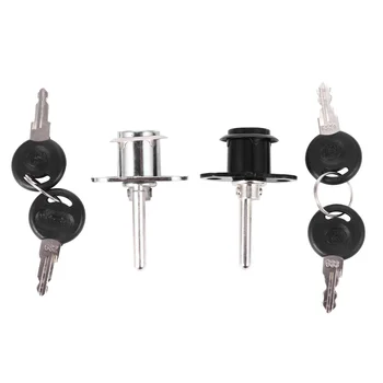 

2Pcs Drawer Locks Fine Safe Chic Wardrobe Lock Furniture Lock Key