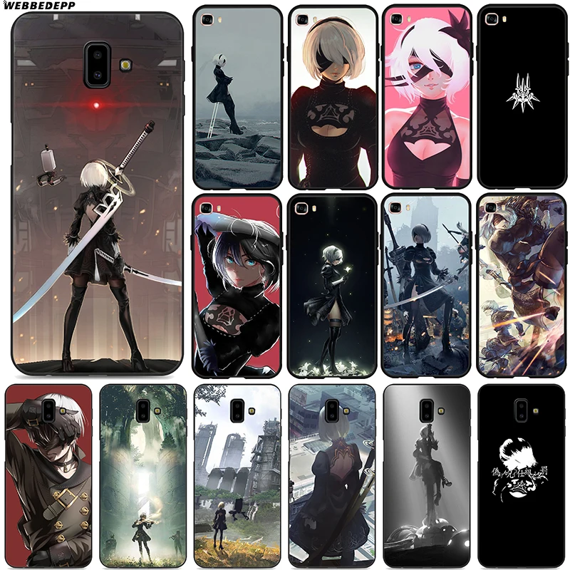 Nier Automata игровой мягкий для samsung Galaxy J8 J6 J4 Plus Prime A2 Core J7 Duo силиконовый |