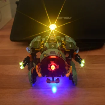 

Fit Creator Ideas Wrecking Ball Overwatching Bricks Toys Building Blocks OW Hammond Light Set Bricks Set Toys For Children Kids