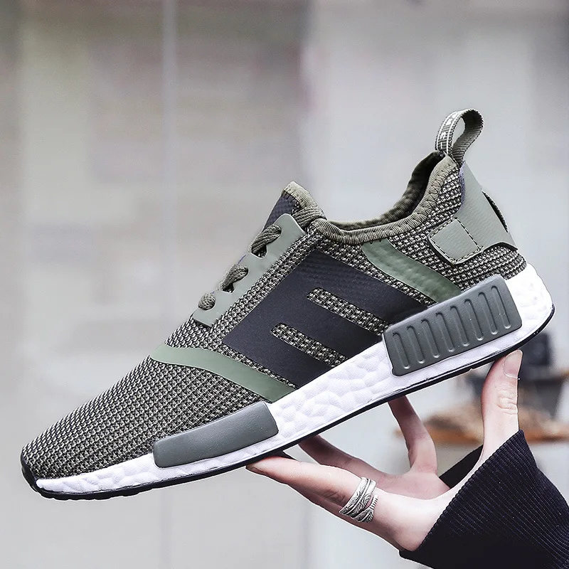

-2018 Spring Men's Camouflage Athletic Shoes Fashion Large Size 46 Men's Casual Shoes