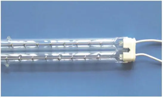 

RISEN 220V 1200W quartz circular ruby halogen infrared heater lamp parts