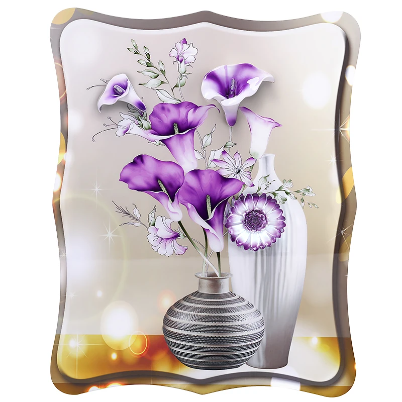 Restaurant Meter Box Decorative Painting European Stereo 3d Embossed Electric Door Mural - Цвет: Красный