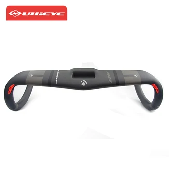 

Ullicyc Bicycle Handlebar Road Carbon Bike Handlebar Bent Bars 3K Matt Hollow Ultralight Aero S5 Carbon Handlebar 400/420/440mm