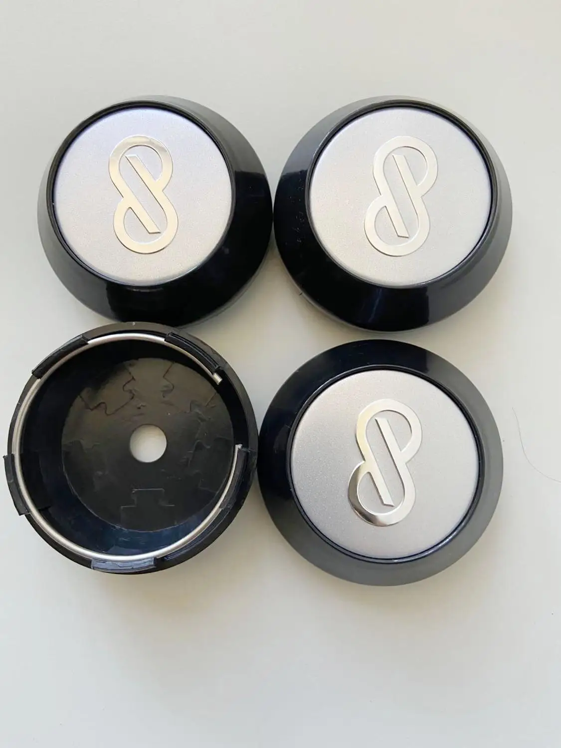 4PCS/Lot 65MM Car Wheel Center Hub Caps for ENKEI Emblem Logo chrome wheel center caps